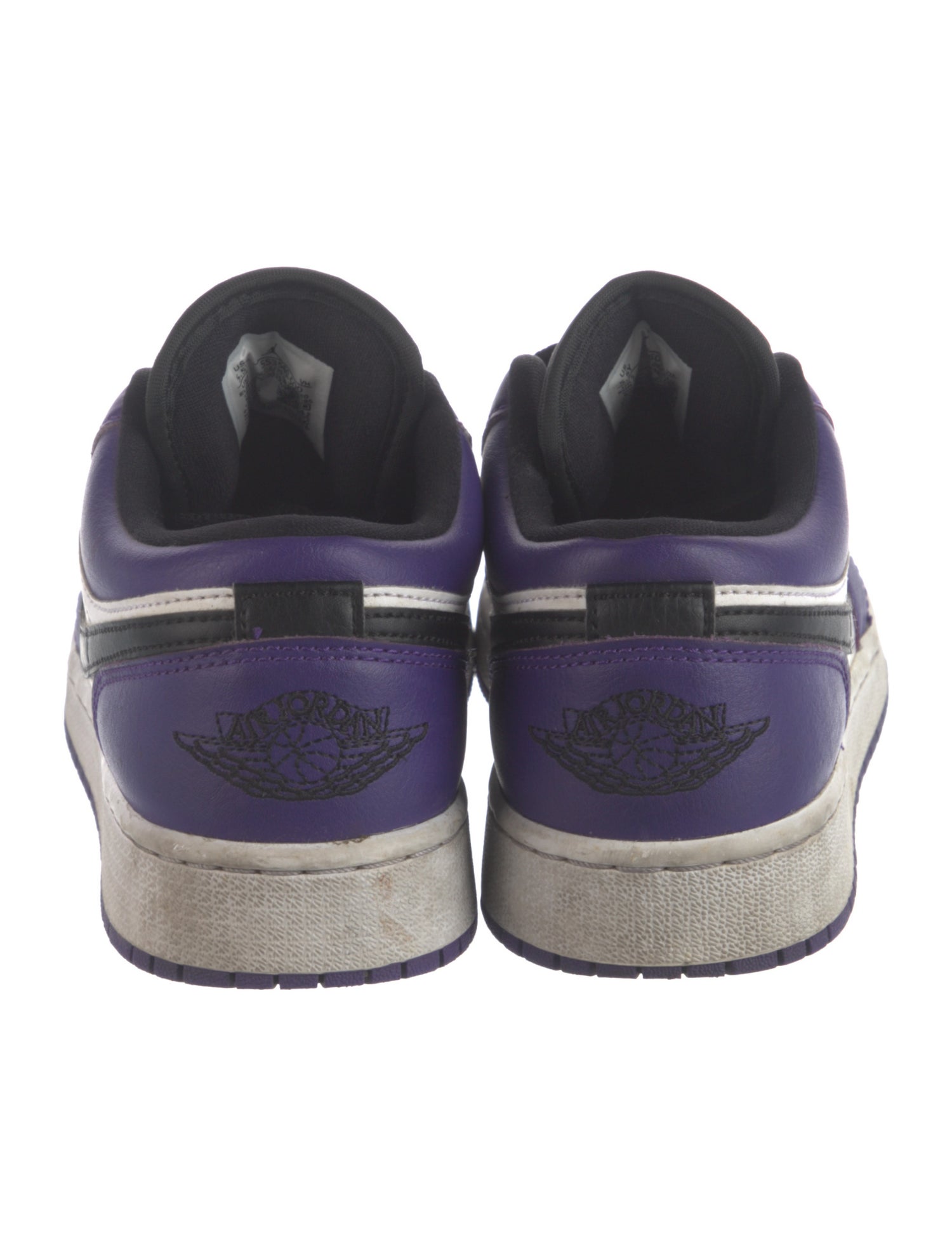 Jordan 1 Low Court Purple White Low Top Sneaker